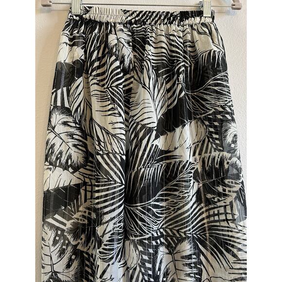 sheer Beach Pants Cover Up Black Metallic Tassels BOHO Fairy Sheer Whimsigoth - Picture 14 of 16